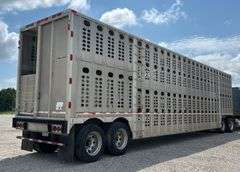 2002 Wilson Aluminum Livestock Trailer