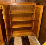 Solid Oak Cabinet