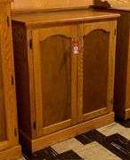 Solid Oak Cabinet