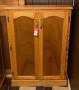 Solid Oak Cabinet