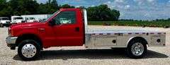 2001 Ford F550 XL Truck with CM Aluminum Flatbed