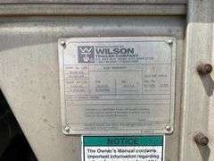 2002 Wilson Aluminum Livestock Trailer