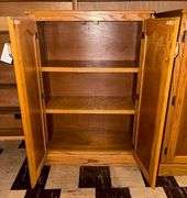 Solid Oak Cabinet