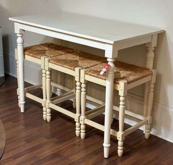 4-Piece High Top Bar Table with Stools image