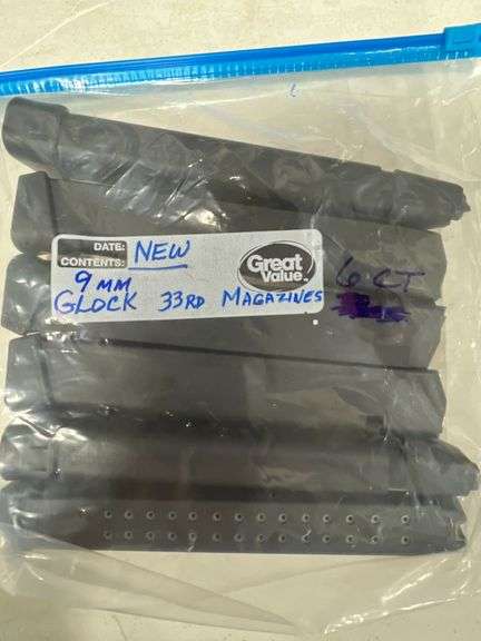 Glock 9mm 33 Round Magazines- NEW image