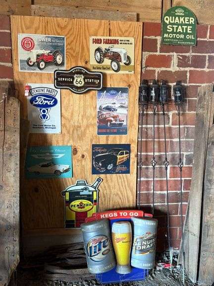 Modern Replicas of Vintage Advertising Signs image