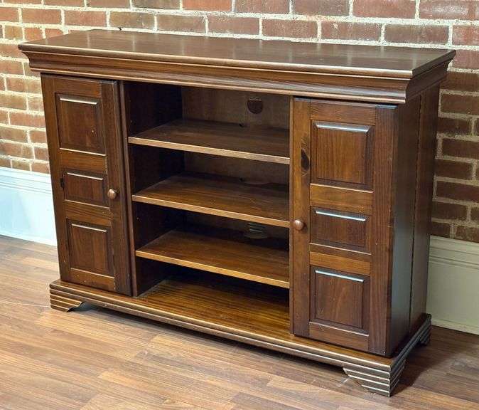 Modern TV Stand with Storage image