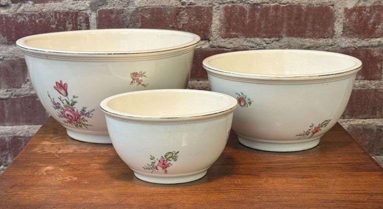 Household Institute "Priscillia" 3-Pc Nested Mixing Bowl Set image