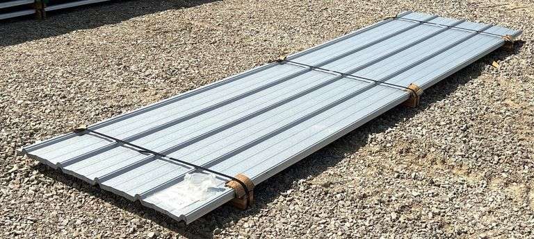 Niccor Stormshield 29 Gauge Metal Siding/Roofing, qty: 25 sheets, color: Galvalume image