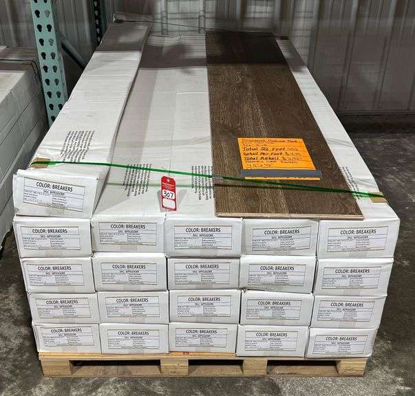 Engineered Oak Plank Flooring  - Total SF 652 image