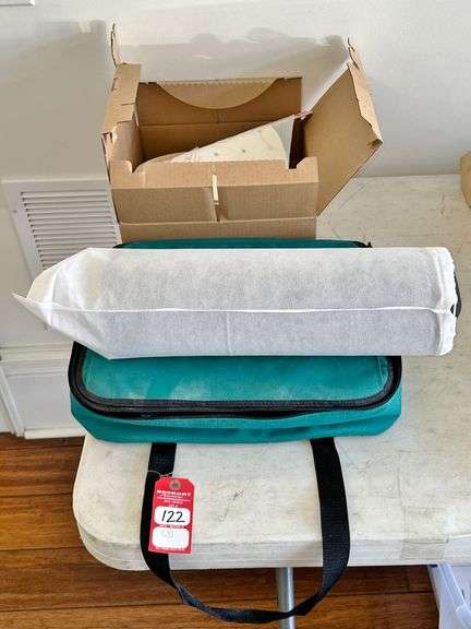 Pyrex Glass Dish with Carrying Case & Electric Food Warming Pad image