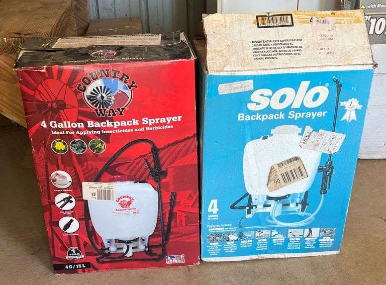 Backpack Garden Sprays image