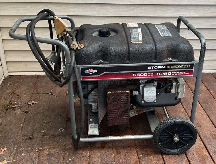 B&S 5500 Watt Portable Generator image