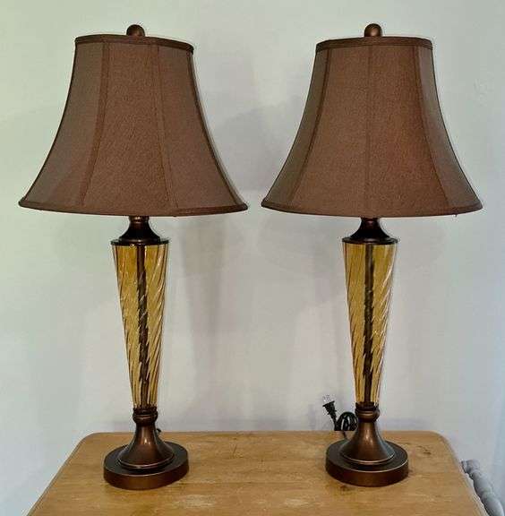 Glass Bottom Table Lamps image