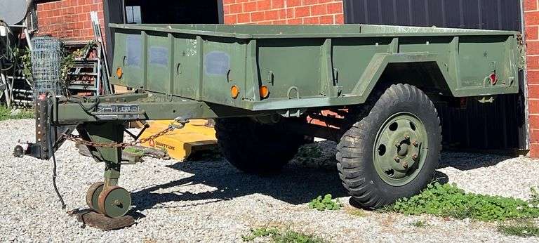 Former U.S. Military Heavy Duty Cargo Trailer image