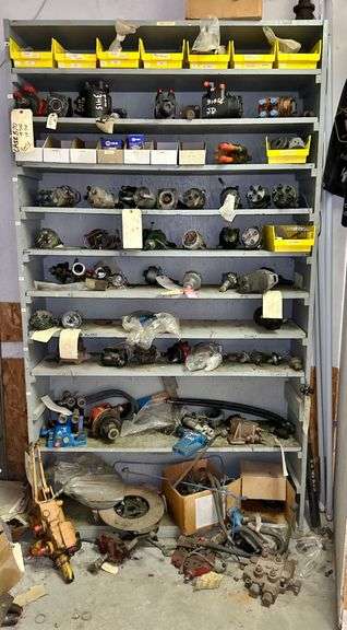 Hyd Pumps, Distributors & Shelving Unit image