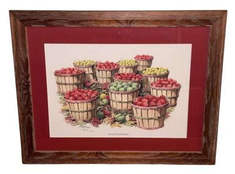 Ray Day " Pride of The Orchard" Framed Print image