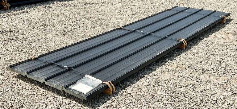 Niccor Stormshield 29 Gauge Metal Siding/Roofing, qty: 25 sheets, color: Matte Black image