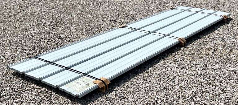 Niccor Stormshield 29 Gauge Metal Siding/Roofing, qty: 25 sheets, color: Bone white image