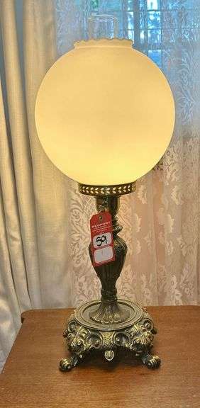 Globe Style Table Lamp image