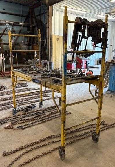 Mobile Adjustable Scaffolding on Casters image