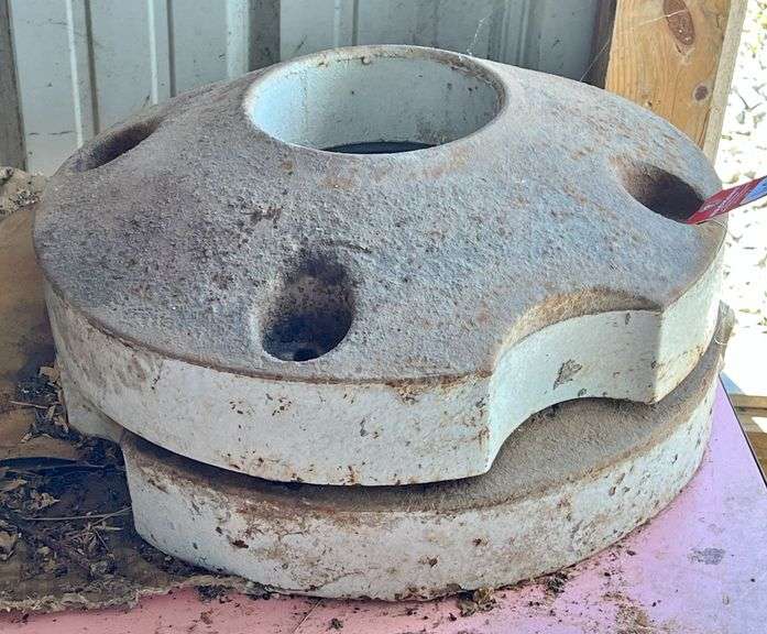 Farmall Cub Tractor Rear Wheel Weights image