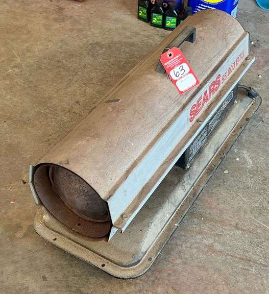 Sears 55000 BTU Torpedo Heater image