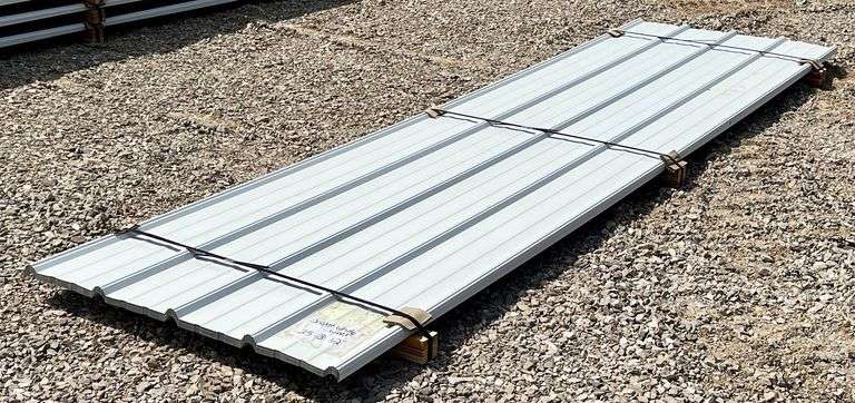 Niccor Stormshield 29 Gauge Metal Siding/Roofing, qty: 25 sheets, color: Bright White image