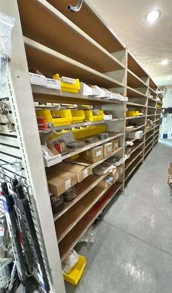 Massive Assortment of New Tractor Disc Brakes, Brake Parts & Muffler Clamps & Ring Gears image