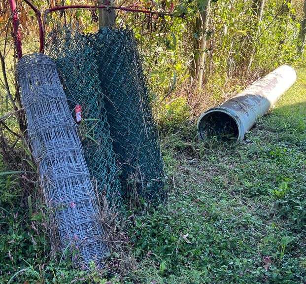 Plastic Culvert & Fence Wire image
