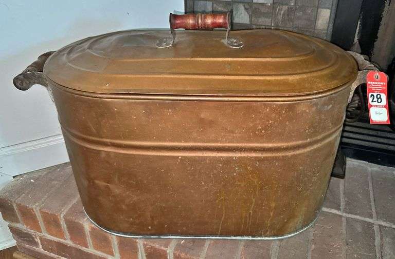 Early Copper Boiler with Lid image