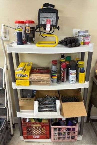 Garage Shelf & Contents image