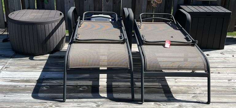 Lounge Chairs, Umbrellas & Storage Boxes image