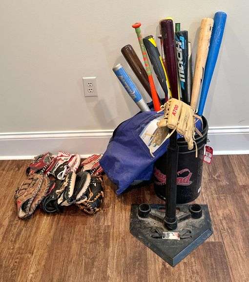 Youth Baseball Gloves, Bats, Balls, & Related Items image