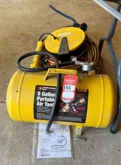 Portable Air Tanks, Extension Cords & Light image