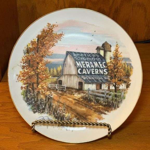 Ray Day "Meramec Caverns Barn" Plate image
