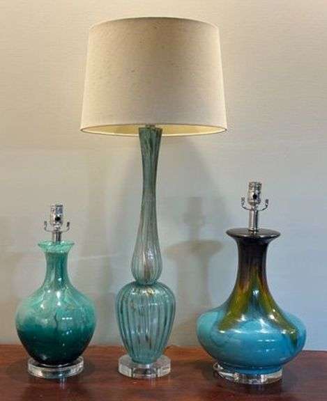 Art Glass Decorative Lamps image