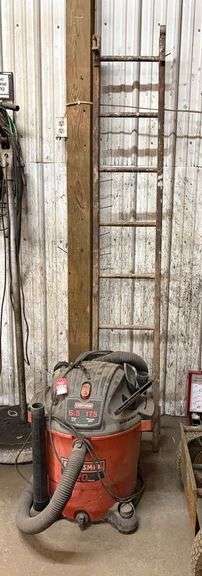 Craftsman 6.5HP Shop Vac & Ladder image