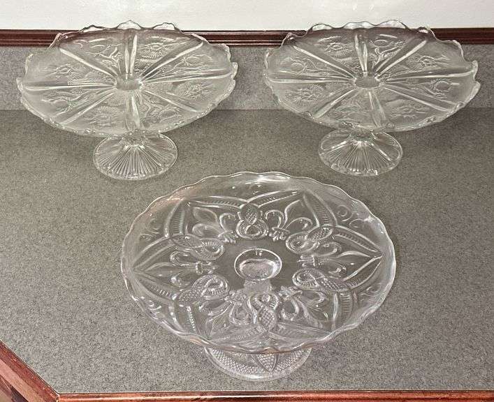 Quality Glass Cake Plates image