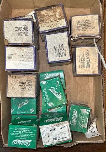 NOS Chevy & Ford 1960's Glass Retainers & Ball Joint Units image