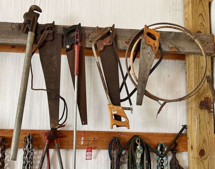 Hand Saws & Pipe Wrench image
