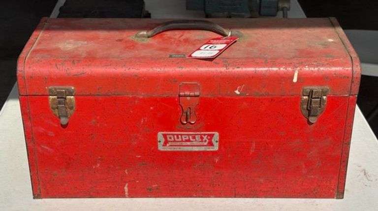 Duplex Metal Tool Box & Contents image