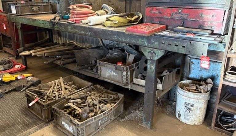 Quality Adjustable Height Steel Work Table image