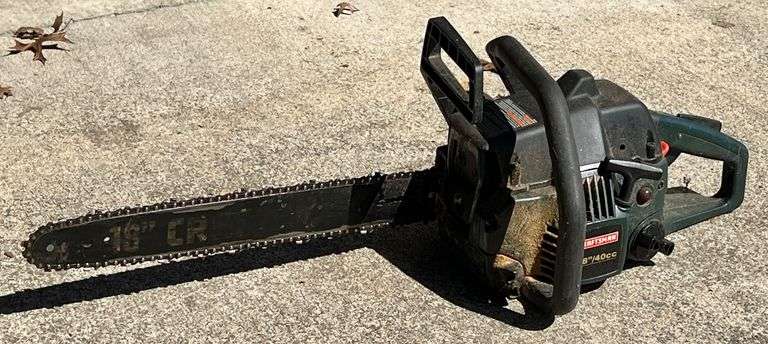 Craftsman Gas Powered Chainsaw image