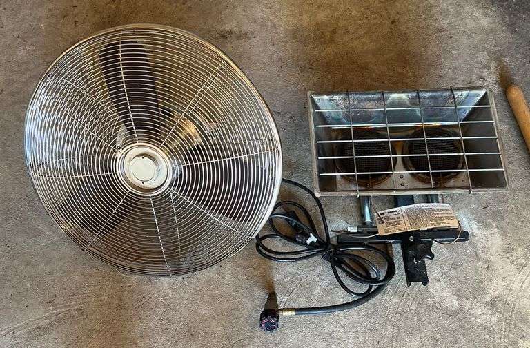 Gas Heater & Fan image