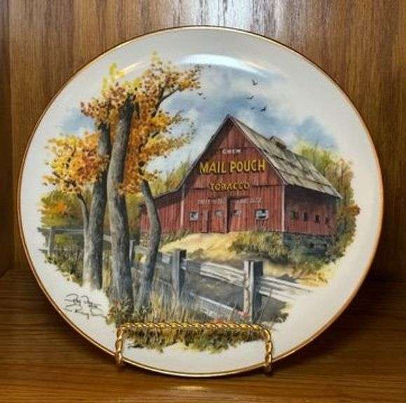 Ray Day "Mail Pouch Barn" Plate image