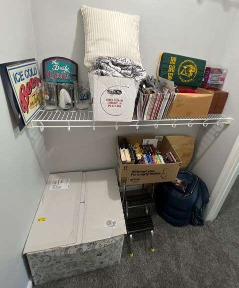 Linens, VHS Tapes & Gloves image