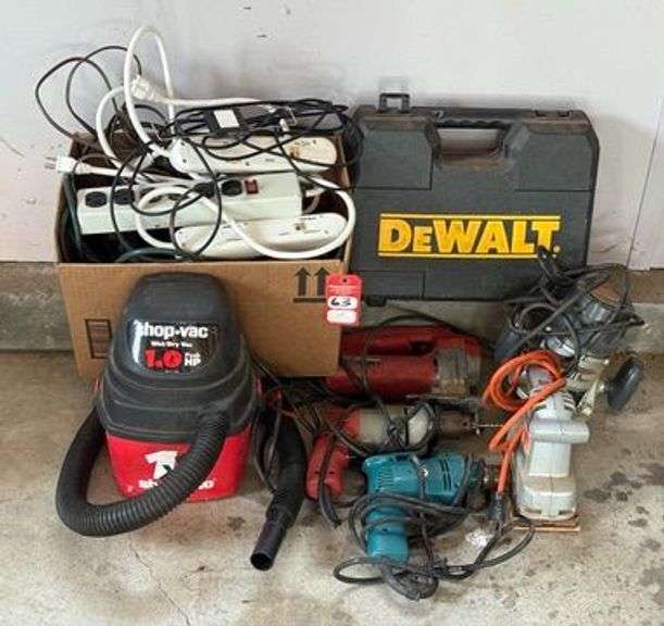 Power Tools, Shop Vac, & Extension Cords image