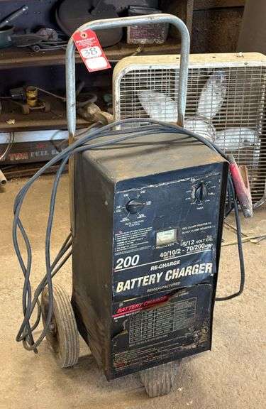 6-12V 200 Amp Battery Charger image
