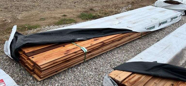 Incense Cedar Chanel Siding - 63 pcs image